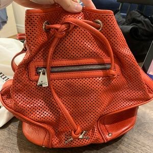 Bimba y Lola purse. Red leather. In perfect condition. Never worn.